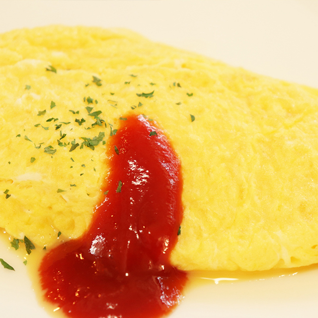 チーズオムレツ