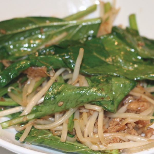 青菜炒め